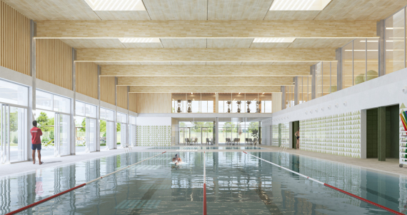 Comples esportiu Interior Piscina