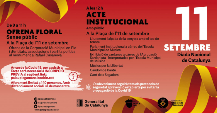 Diada Nacional de Catalunya 11 de setembre