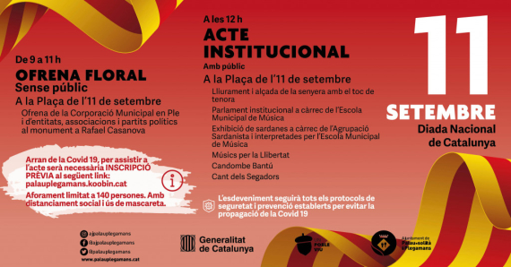 Diada Nacional de Catalunya 11 de setembre