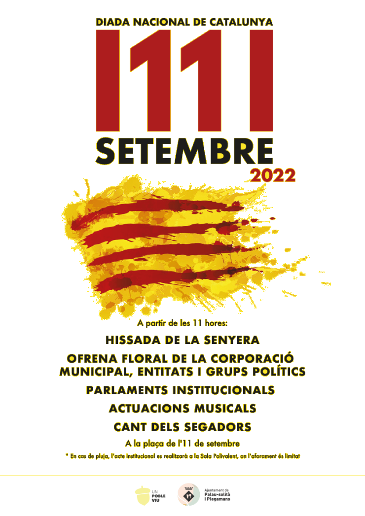 Cartell de la Diada de l'11 de Setembre
