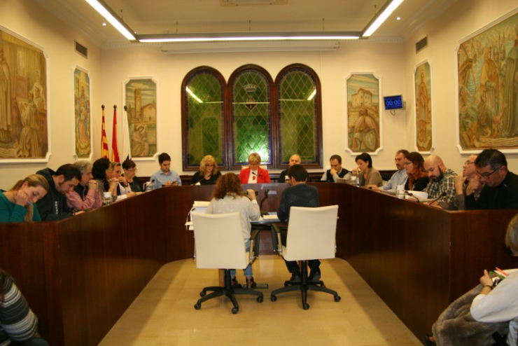 Ple Municipal del 28 de gener del 2016.