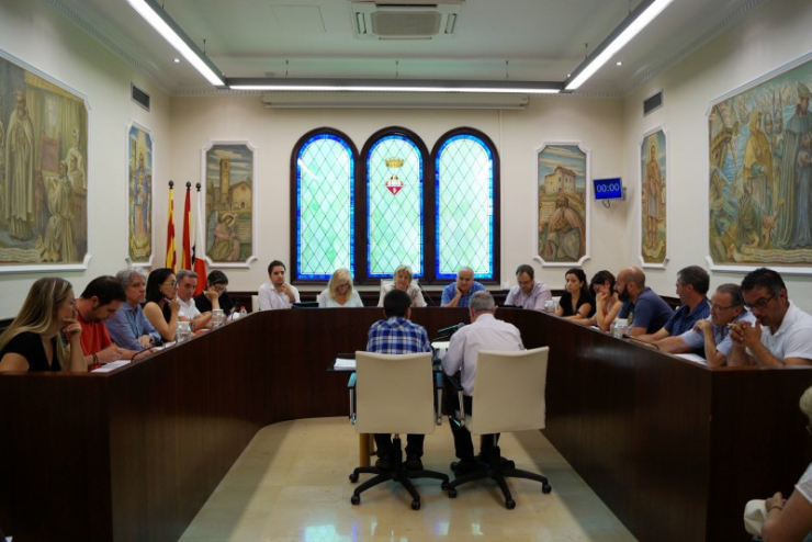 Ple Municipal del 30 de juny del 2016.