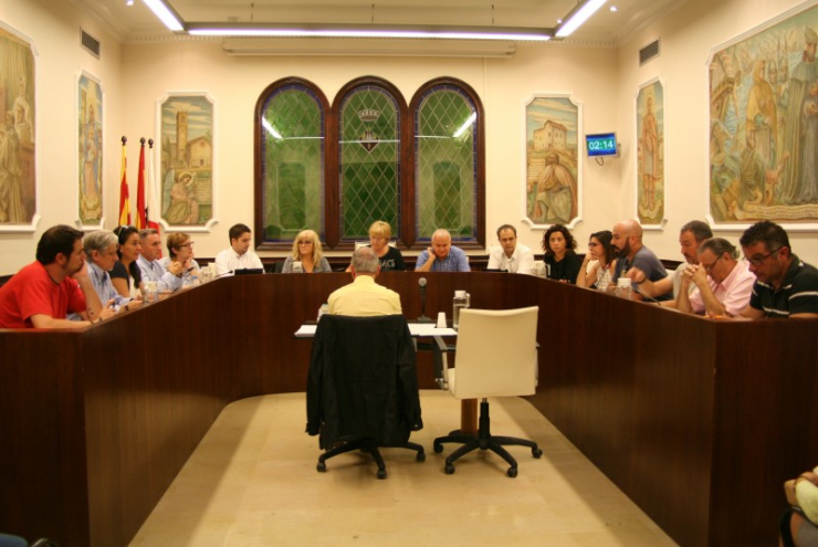Ple Municipal del 29 de setembre del 2016.