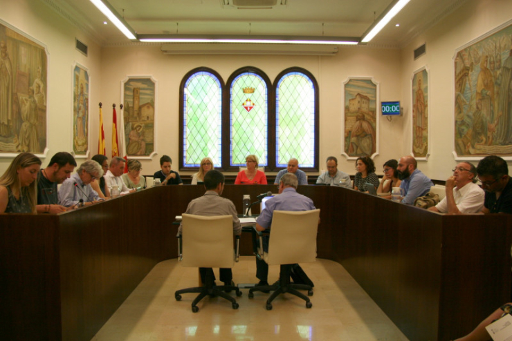 Ple Municipal del 29 de juny del 2017.