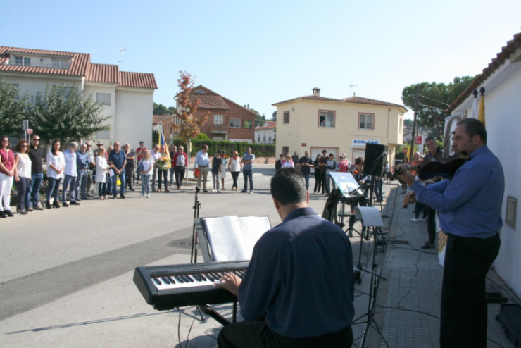 Homenatge a Lluís Companys, 15 octubre 2017.