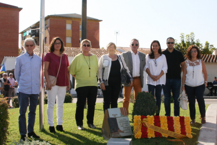 Homenatge a Lluís Companys, 15 octubre 2017.