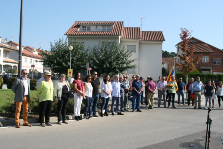 Homenatge a Lluís Companys, 15 octubre 2017.