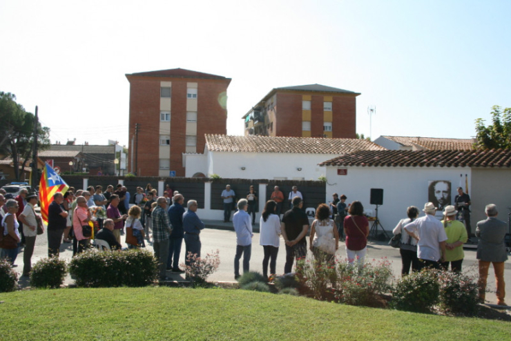Homenatge a Lluís Companys, 15 octubre 2017.