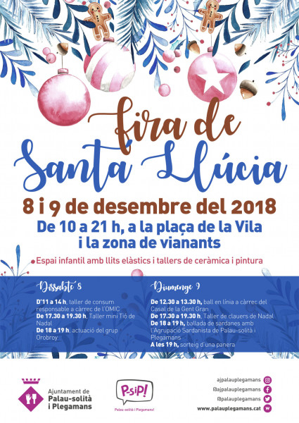 Fira Santa Llúcia 2018.