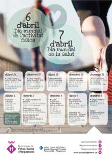 Cartell Activitats Dia Mundial de la Salut i l'Esport
