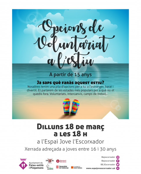 Opcions de voluntariat a l'estiu
