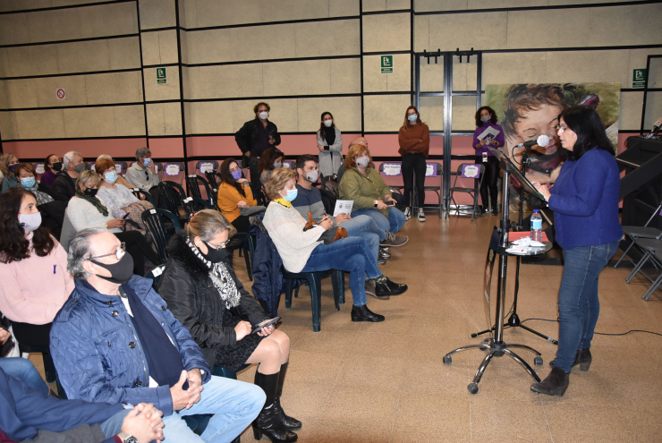 25N commemoració. Parlament de la regidora, Patricia Freire