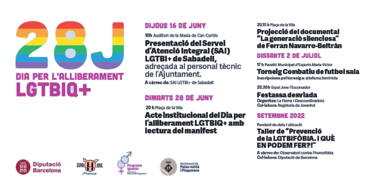 Activitats per commemorar el 28J