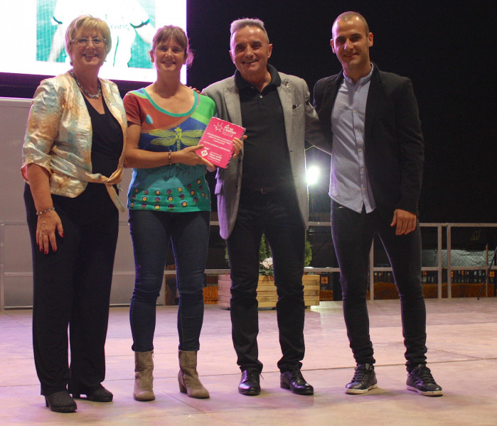 39 Reconeixement a esportista o directiu per trajectòria Piscines Sant Carles Cristina Mañosa
