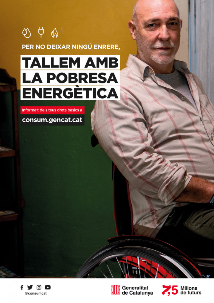 Cartell Pobresa energètica Agència Catalana de Consum