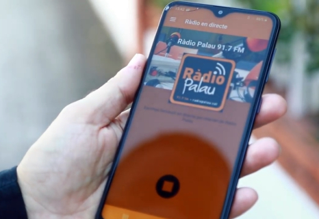 App Ràdio apartat en directe