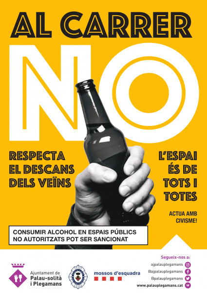 Cartell Campanya "Al Carrer NO"