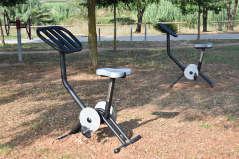 Noves bicicletes estàtiques a la Ronda Verda