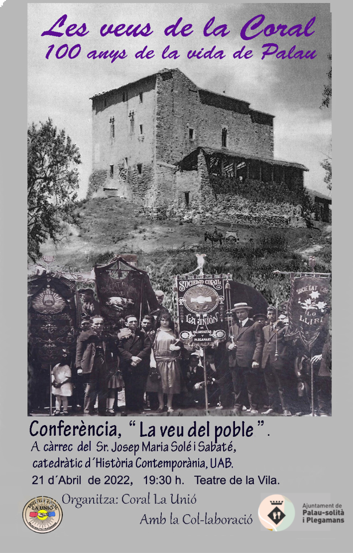 Conferència inaugural del centenari de la Societat Coral La Unió