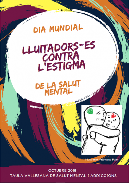 Dia mundia dels lluitadors-es contra l'estigma de la salut mental