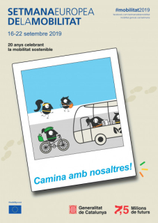 Cartell Setmana Europea de la Mobilitat