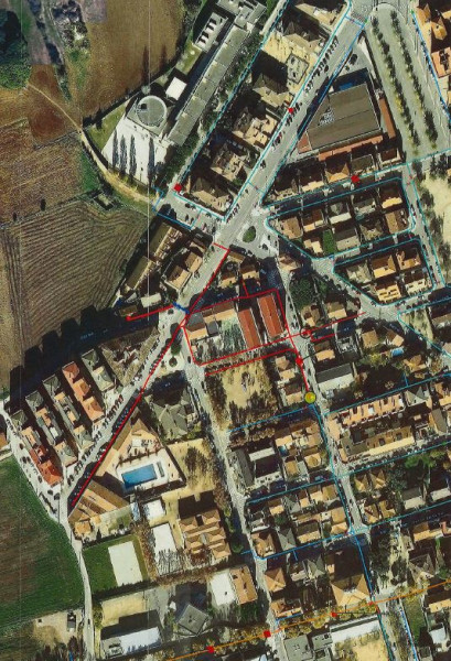 Zona afectada pel tall d'aigua. Font: CASSA