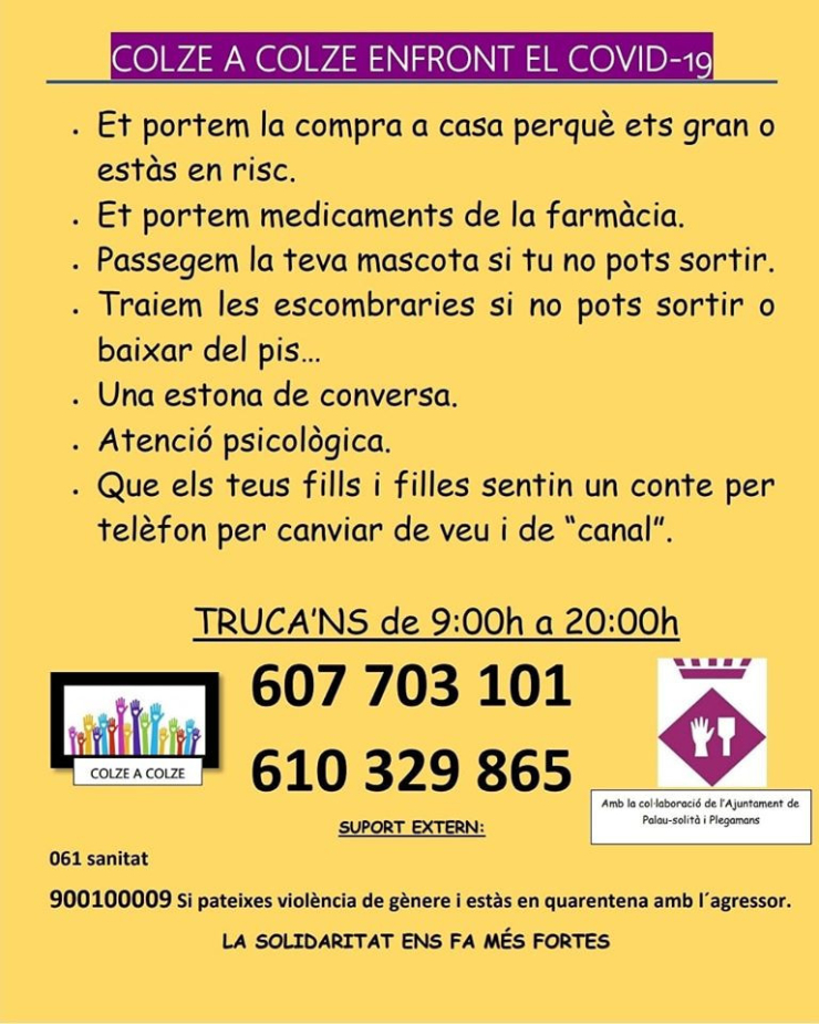 Informació Colze a Colze