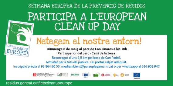 Torna el ‘Clean Up Day’ a Palau-solità i Plegamans