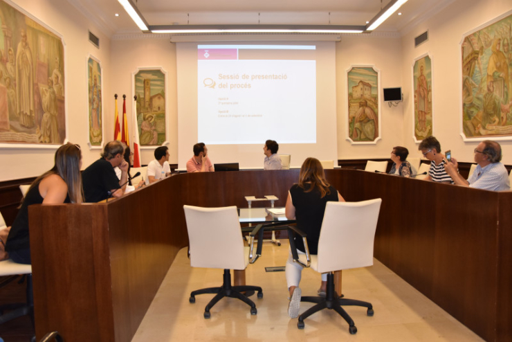 Reunió de la Comissió d’Impuls i gestió del procés participatiu