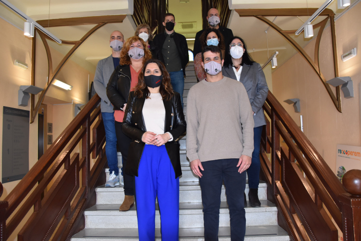 Visita consellera de la Presidència, Laura Vilagrà