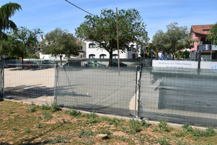 Obres plaça Mas Pla