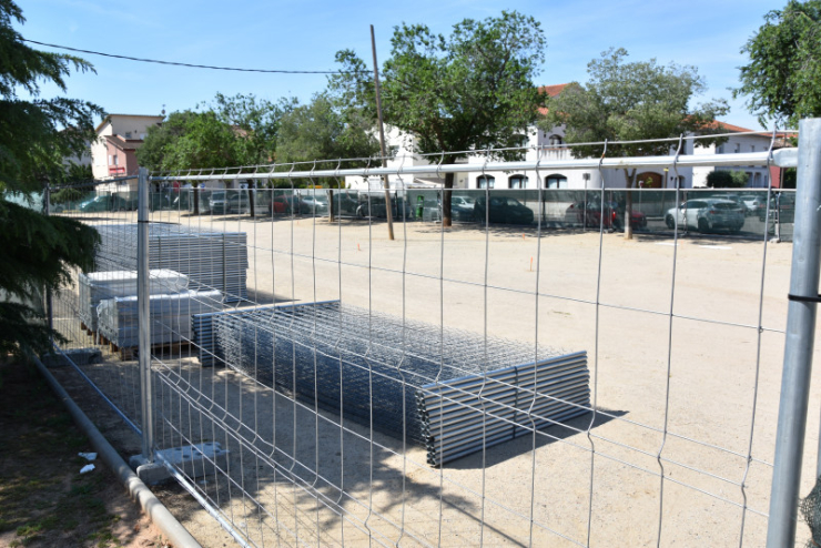 Obres plaça Mas Pla