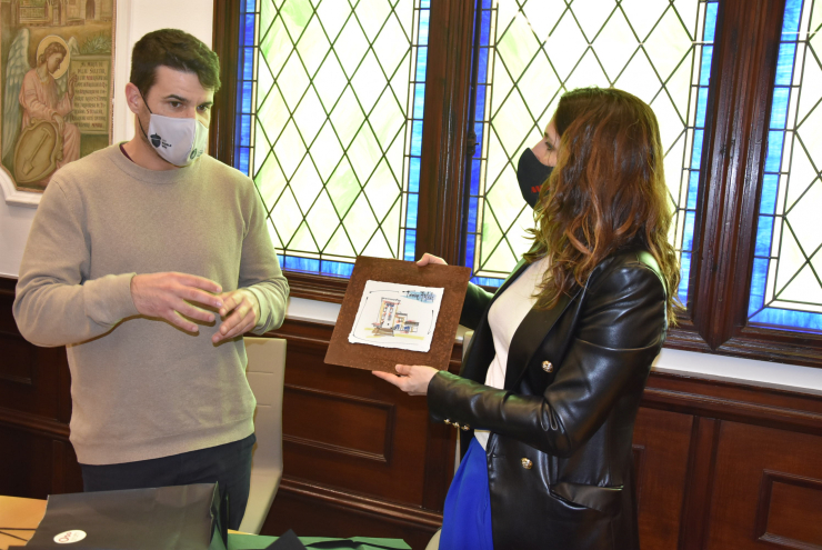 Visita consellera de la Presidència, Laura Vilagrà