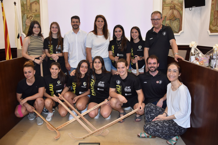 Rebuda institucional Campiones Europa Hoquei Sub-17