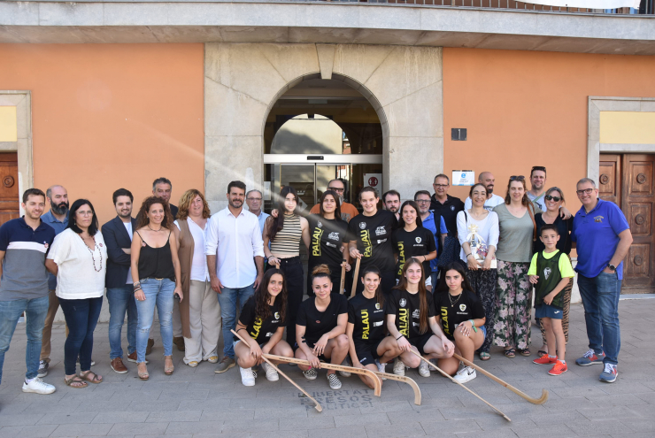 Rebuda institucional Campiones Europa Hoquei Sub-17