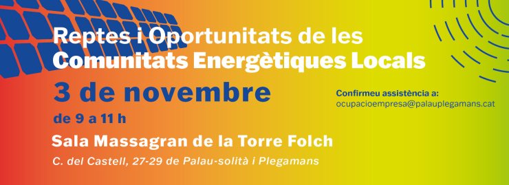 Jornada Comunitats Energètiques