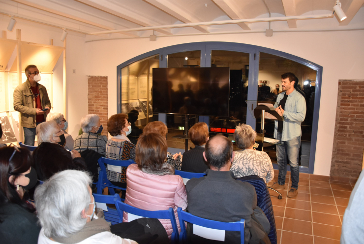 Inauguració exposicició 'Les dones de la fàbrica'