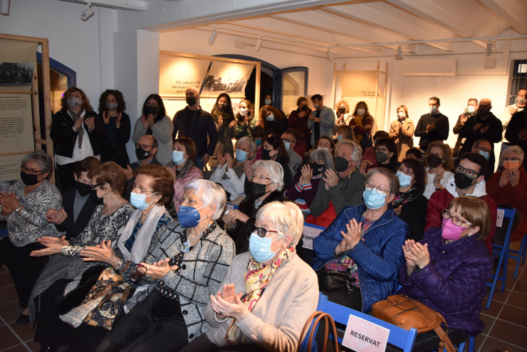 Inauguració exposicició 'Les dones de la fàbrica'