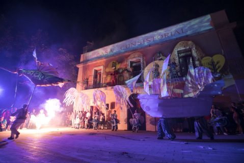 Pregó de Festa Major. Espectacle "Medusa", d'Artristras
