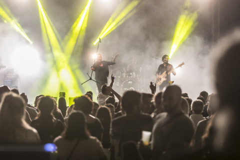 Concert durant una Festa Major anterior