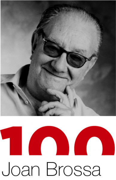 Cartell dels 100 anys del neixement de Joan Brossa