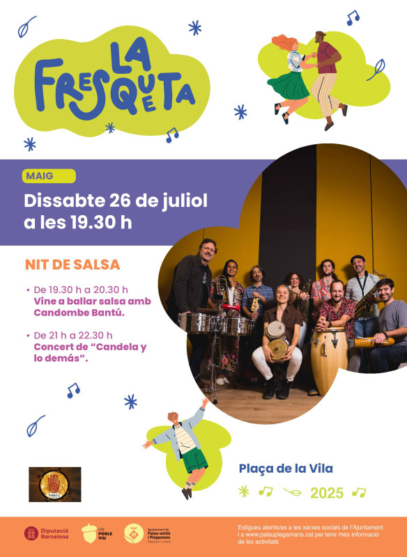 Cartell La Fresqueta 2025_NIT DE SALSA