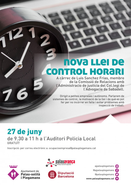 Nova llei de control horari