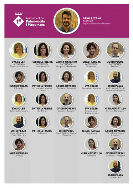 Cartipàs del nou govern municipal