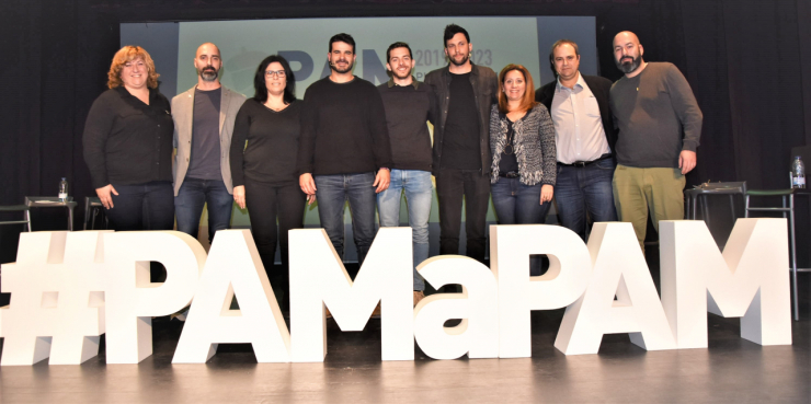 Presentació del Pla d'Acció Municipal a principis de 2020