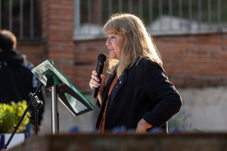 Inauguració Torre Folch. Parlament Natàlia Garriga