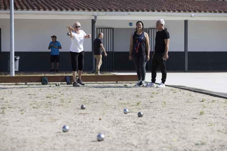 II Setmana de l'Esport Femení. Petanca.