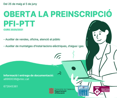Preinscripció PFI-PTT