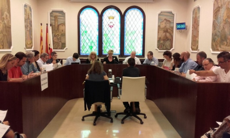Ple Municipal del 26 de maig del 2016.