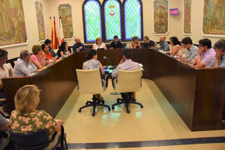 Ple municipal 25 de juliol.